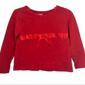 Garanimals Front Bow Long Sleeve Top